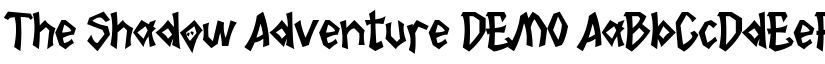 The Shadow Adventure font download