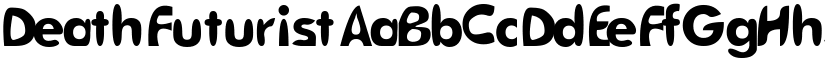 DeathFuturist font
