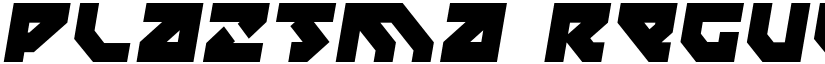 Plaztma Regular font