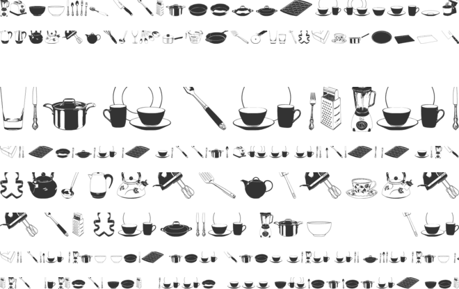 DJ Kitchen font preview