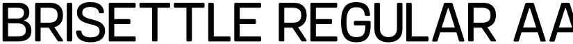 Brisettle Regular font
