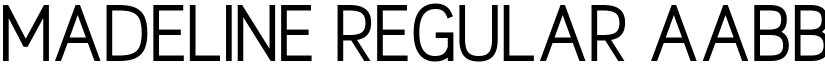 Madeline Regular font