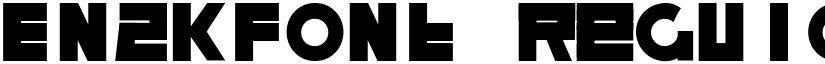 EN2Kfont Regular font