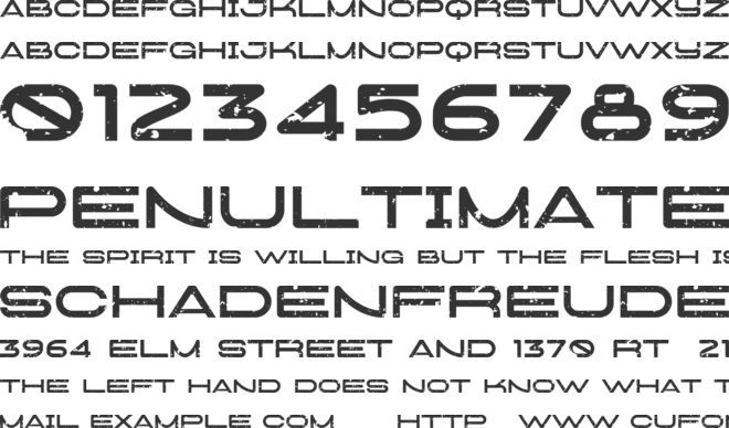 Graham Potta font preview