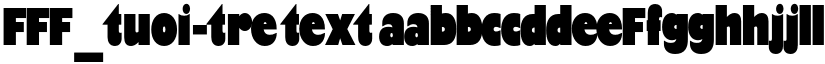 FFF_tuoi-tre Text font