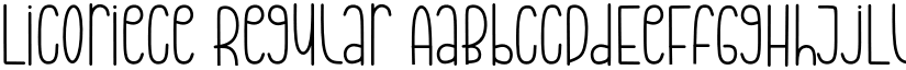 Licoriece font download