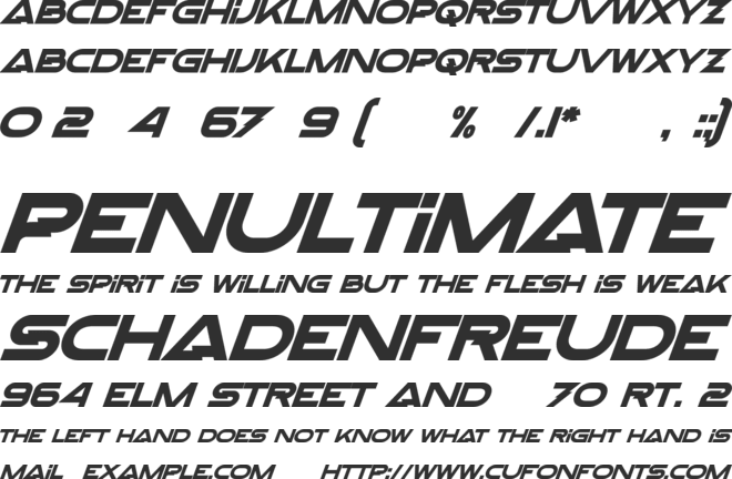 Crypto Scam font preview
