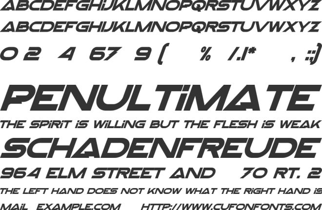 Crypto Scam font preview