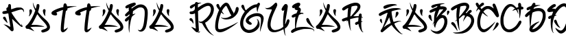 Kattana Regular font