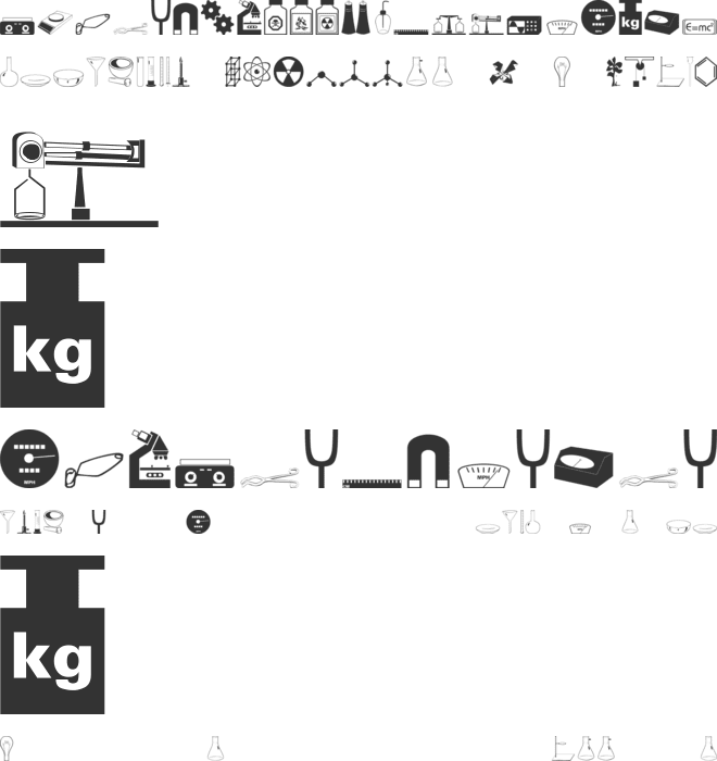 Science font preview
