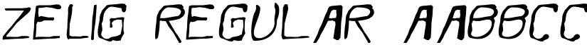 ZELIG font download