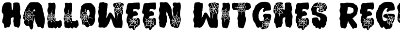 Halloween witches Regular font