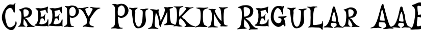 Creepy Pumkin Regular font