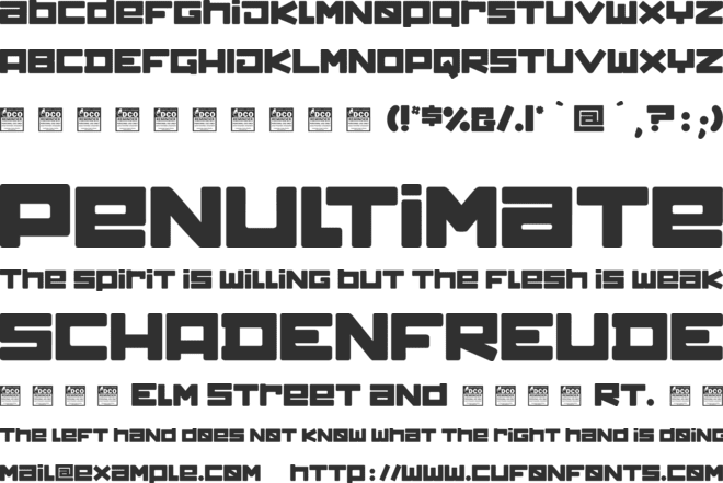 Grindstone_PersonalUseOnly font preview