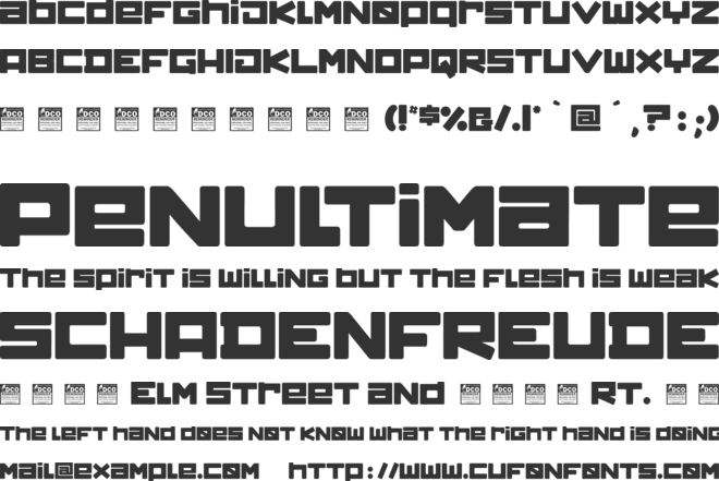 Grindstone_PersonalUseOnly font preview