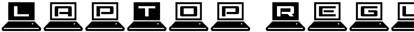 LapTop Regular font