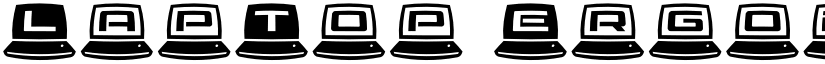 LapTop Ergodynamic Regular font