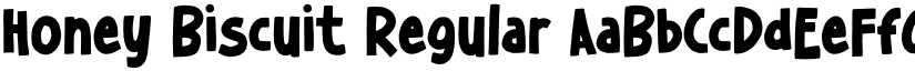 Honey Biscuit Regular font