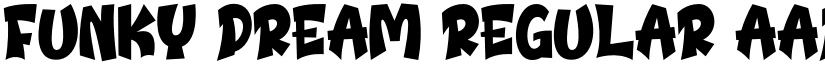 Funky Dream Regular font