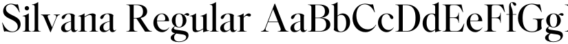 Silvana font download