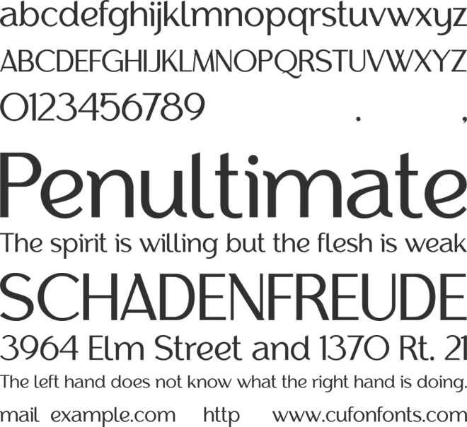 Grotley font preview