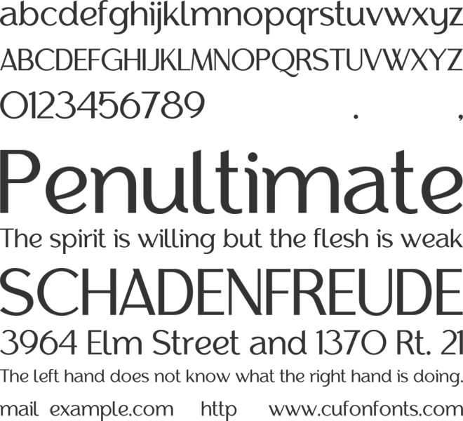 Grotley font preview