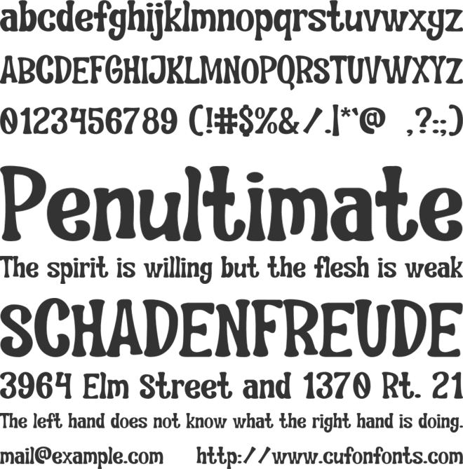 Travelista font preview