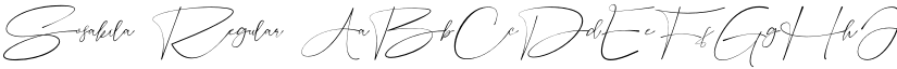 Sosakila Regular font