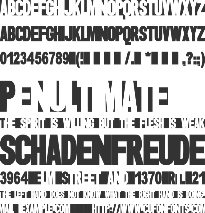 Soul Man font preview