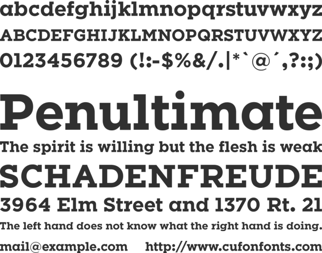 Gotham Serif Bold font preview