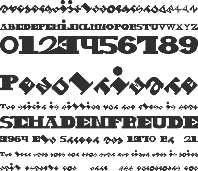 Lidl font preview