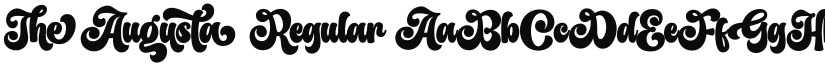 The Augusta font download