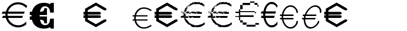 Euro Collection font