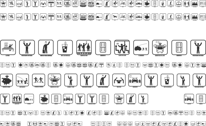 Santiago Icono font preview