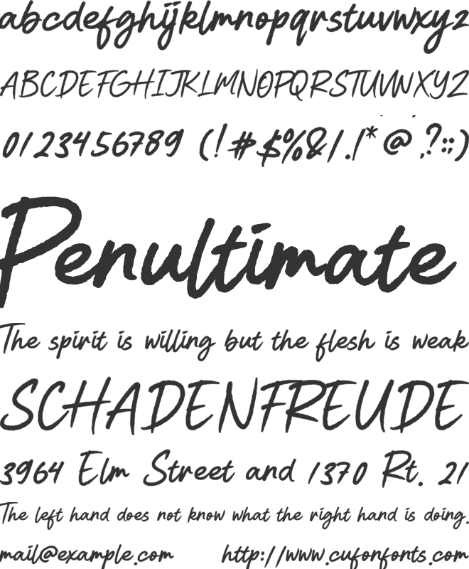 Kekasih Hatiku font preview