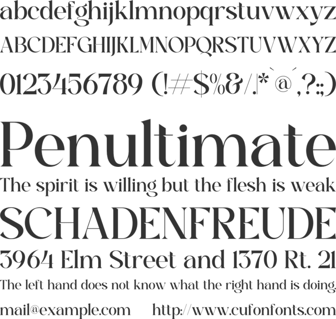 Fantasik font preview