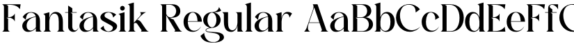 Fantasik Regular font