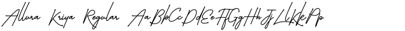 Allura Kriya font download