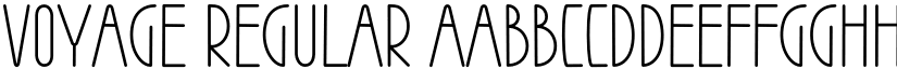 Voyage font download