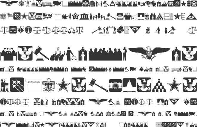 Law & Order font preview