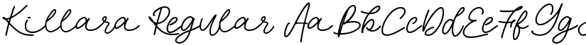 Killara Regular font