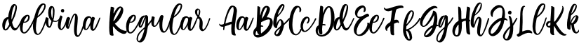 delvina Regular font
