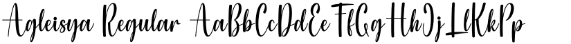 Agleisya font download