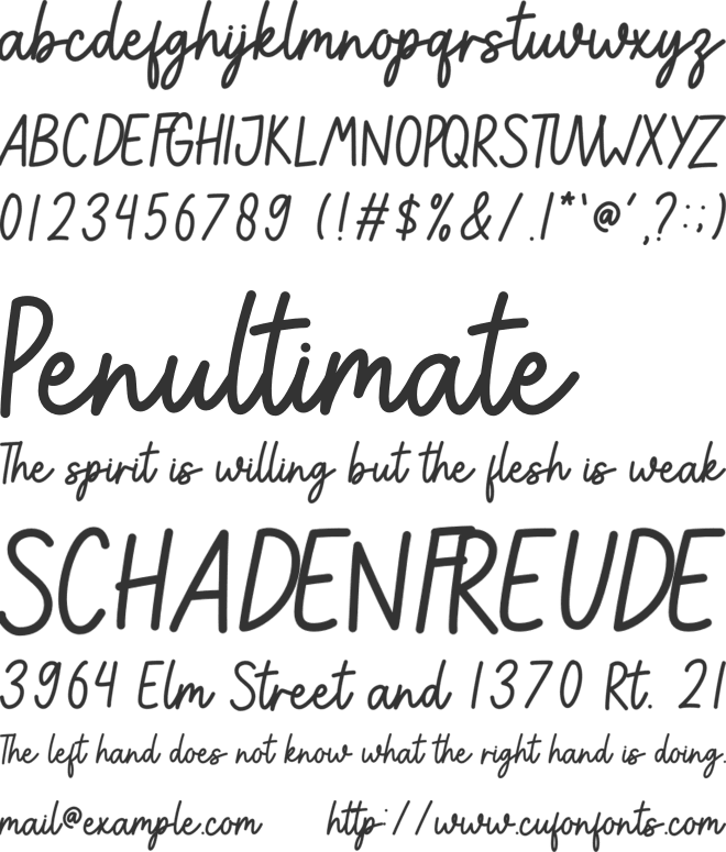 ADVENTURE AWAIT font preview