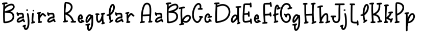 Bajira font download