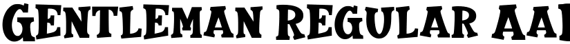 Gentleman Regular font