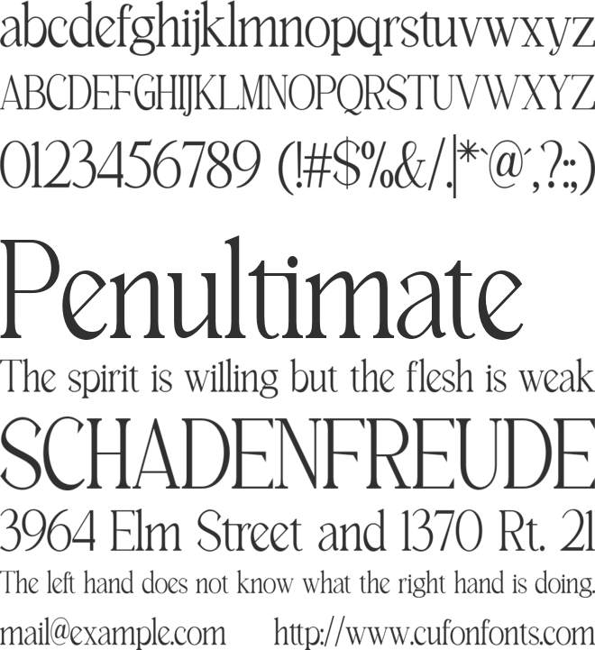 Breasto Display font preview