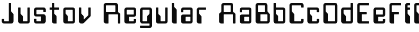 Justov Fanmade font download