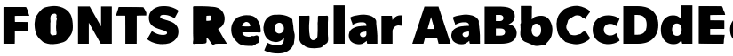 FONTS Regular font
