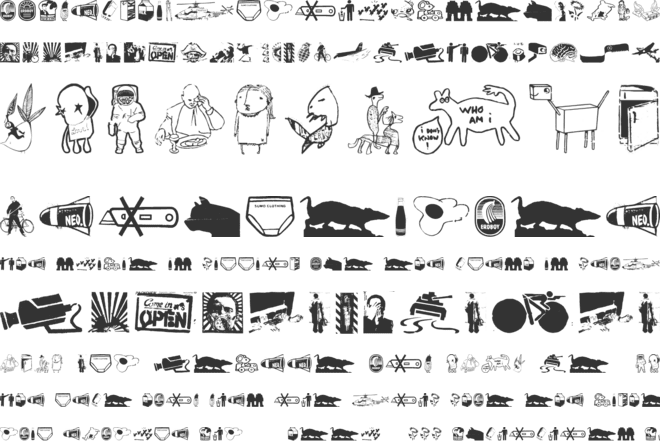 PlakkenWalls font preview